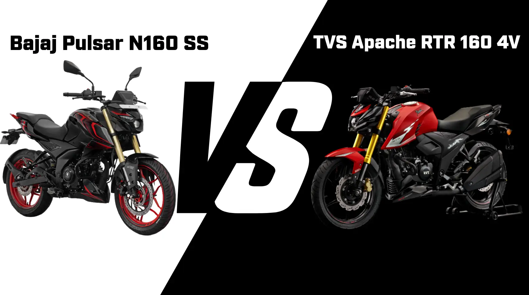Bajaj Pulsar N160 SS vs TVS Apache RTR 160 4V: Which 160cc Bike Gives You More Value for Money?