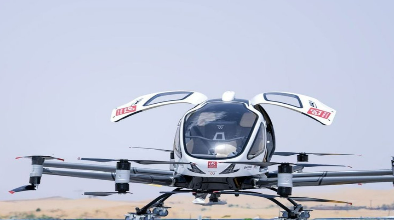 Abu Dhabi Drone Taxi Frontjpg