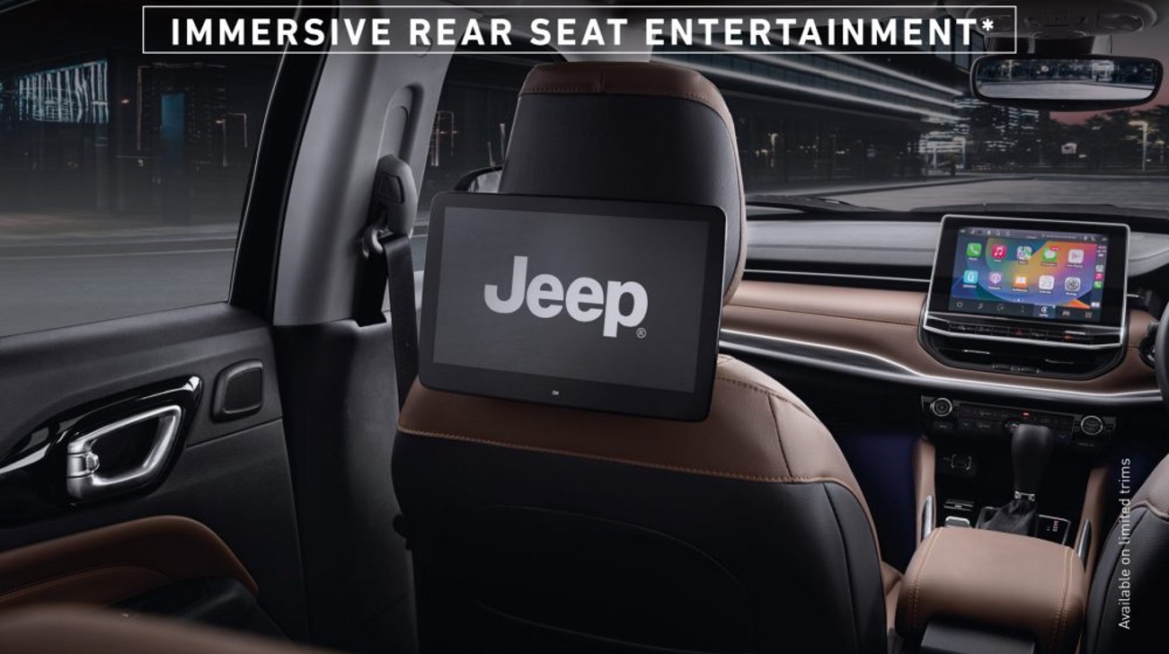 Jeep Meridian X Rear Entertainment 1jpg