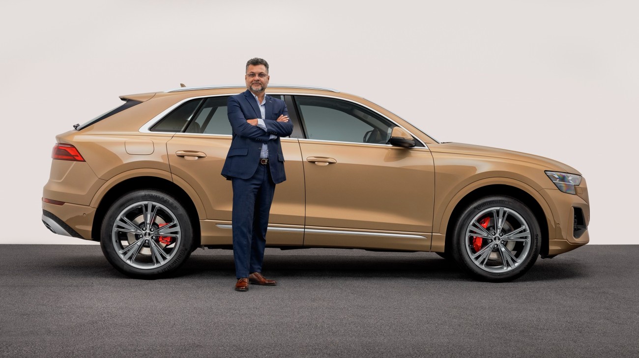 Mrbalbir Singh Dhillon With Theaudi Q8 Faceliftjpg