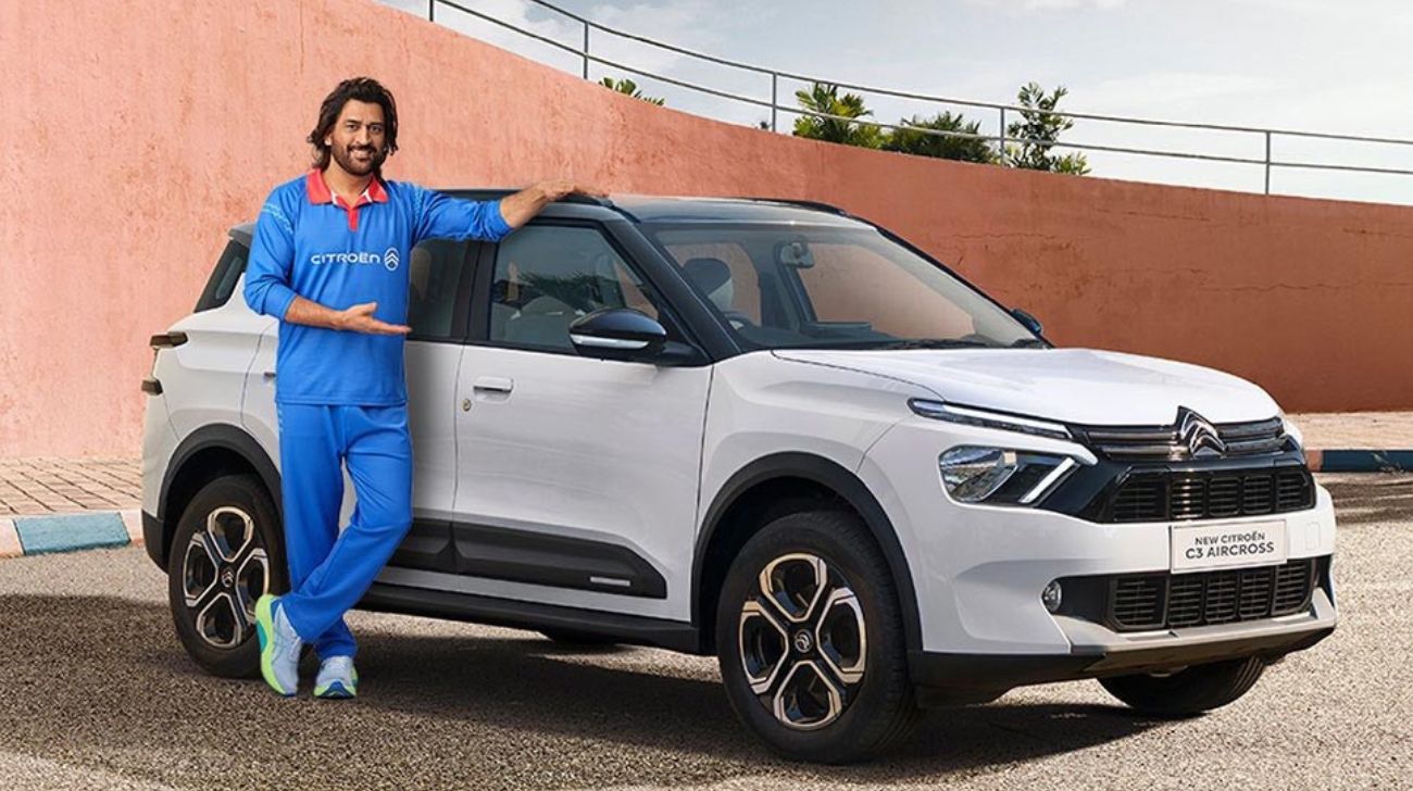 Ms Dhoni And Citroenjpg