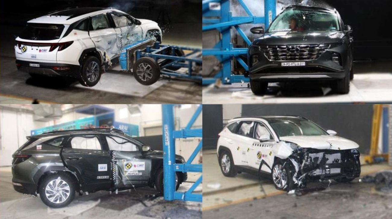 Hyundai Tucson Earns 5-Star Bharat NCAP Safety Rating – Full Report