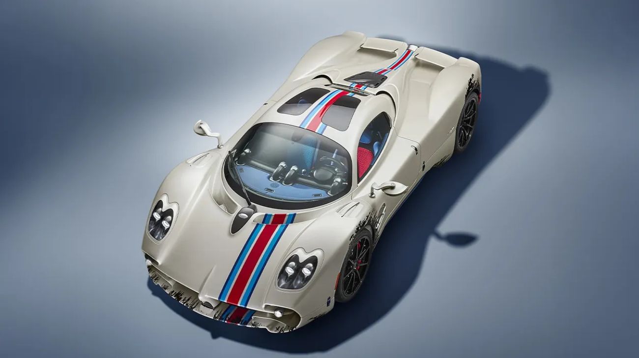 Pagani Utopia gets a Martini-style livery… and then some