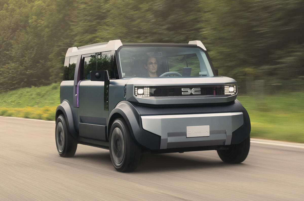 Dacia Hipster Concept: upcoming sub-800kg e-car that's smaller than a Fiat 500