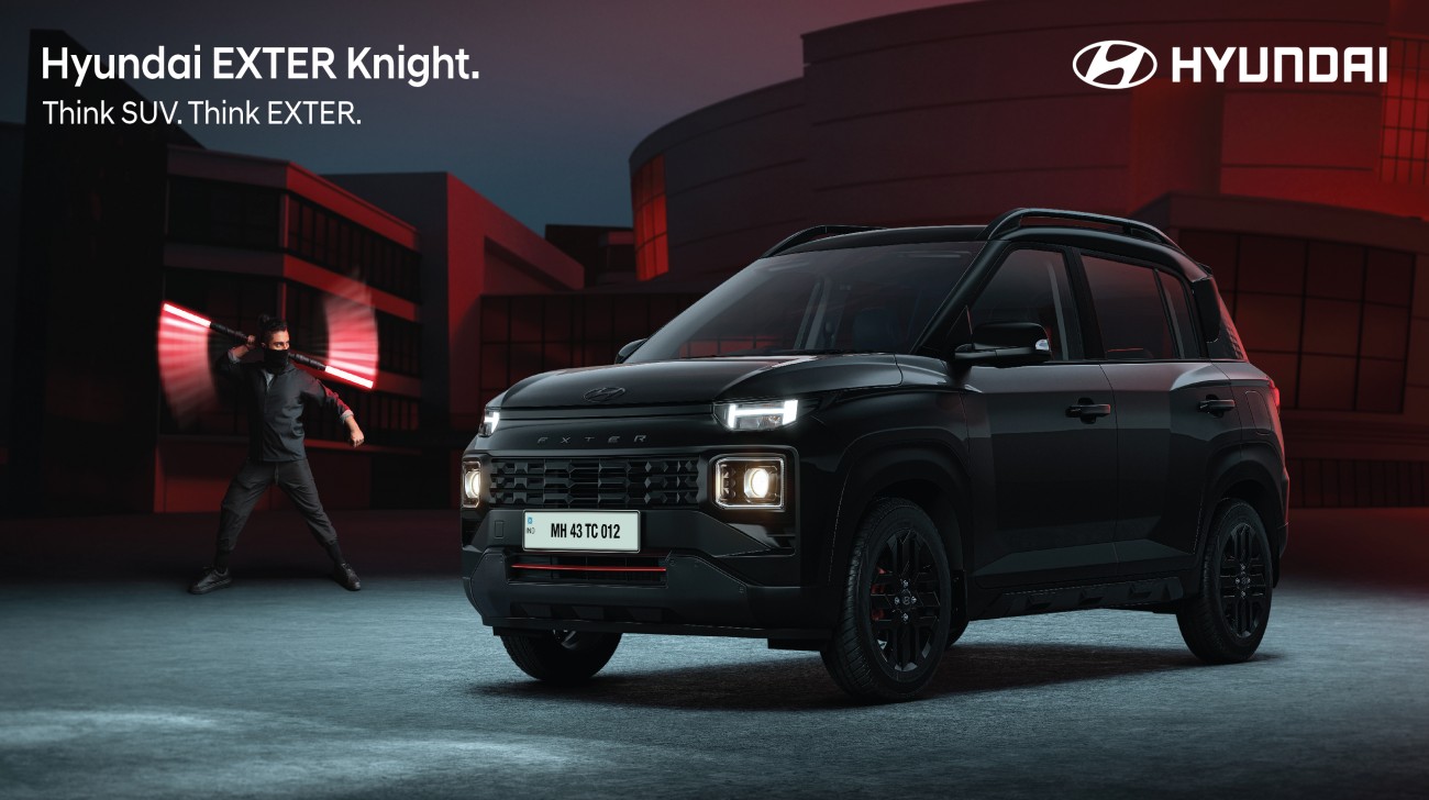 Hyundai Exter Gets Knight Edition For 834 Lakh