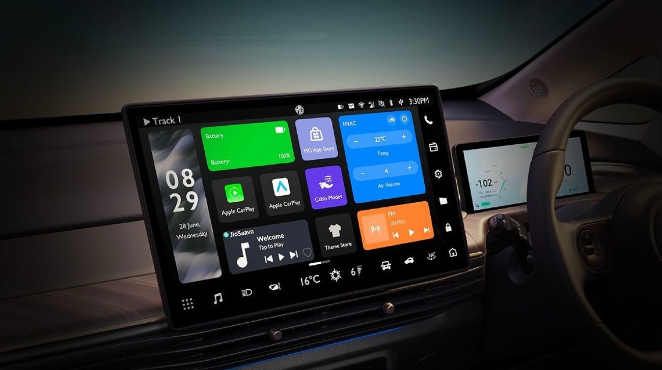 MG Windsor Interior Teased, To Get a 15.6-Inch Screen!