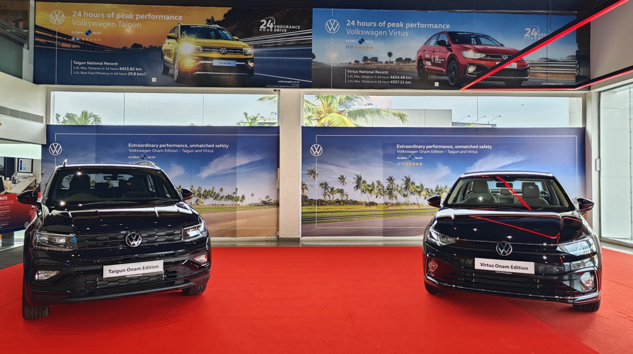 Volkswagen Launches Special Onam Edition of Taigun and Virtus